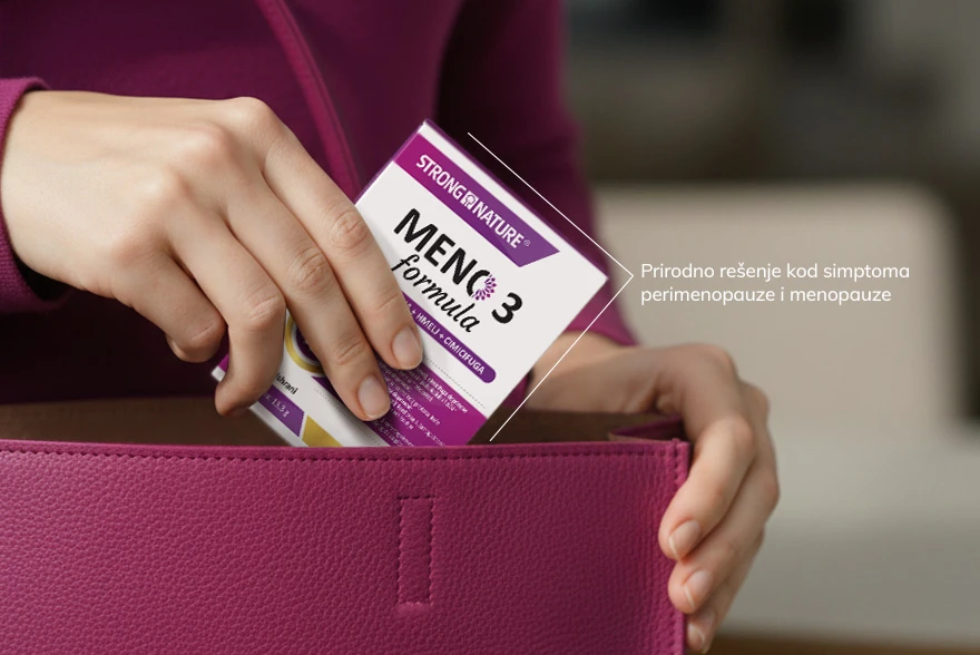 MENO 3 Formula - prirodna podrška ženama u perimenopauzi i menopauzi