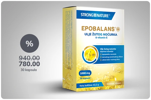 Epobalans+ (Ulje žutog noćurka 1000 mg sa vitaminom E) -18%
