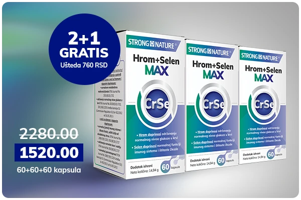 Hrom+Selen MAX 2+1 GRATIS
