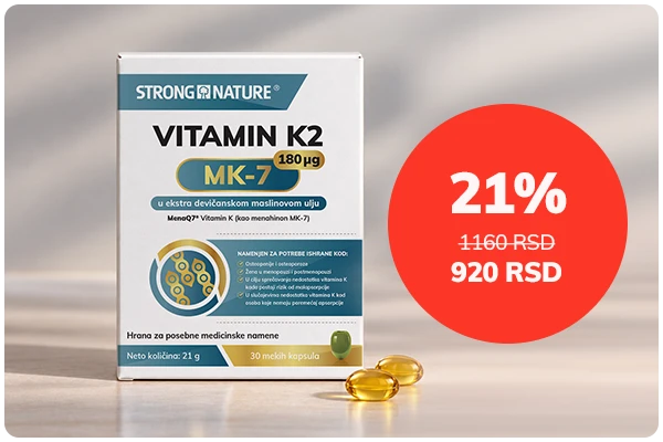 K2 MK-7 MenaQ7® 21%