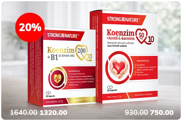 Koenzimi Q10 -20%
