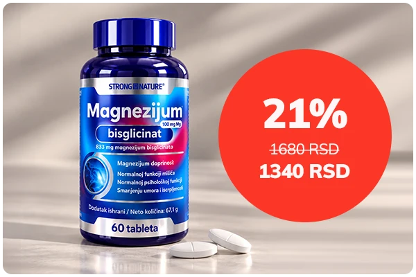 Magnezijum bisglicinat 21%