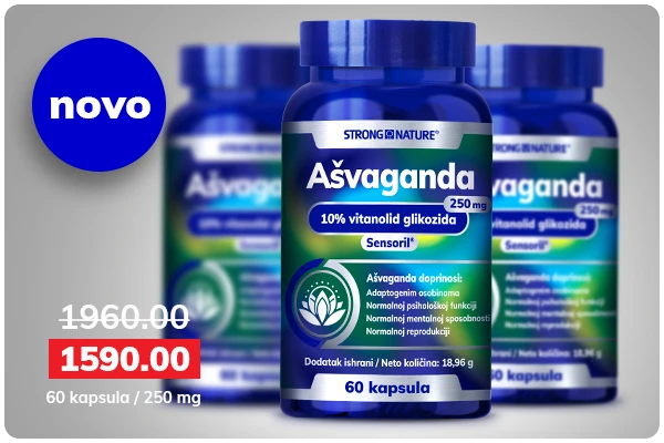 NOVO - Ašvaganda 250 mg
