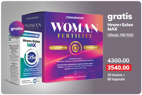 Paket Woman fertility + GRATIS Hrom+Selen Max