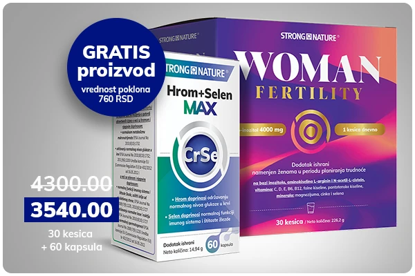Woman fertility + GRATIS Hrom+Selen Max