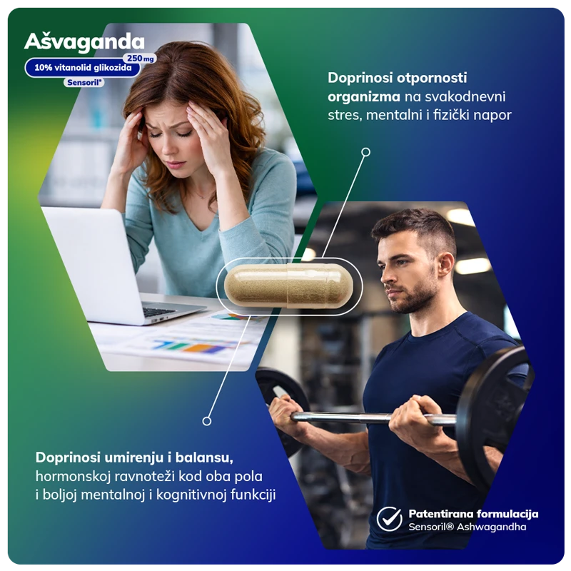 Strong Nature® <br />Ašvaganda 250 mg