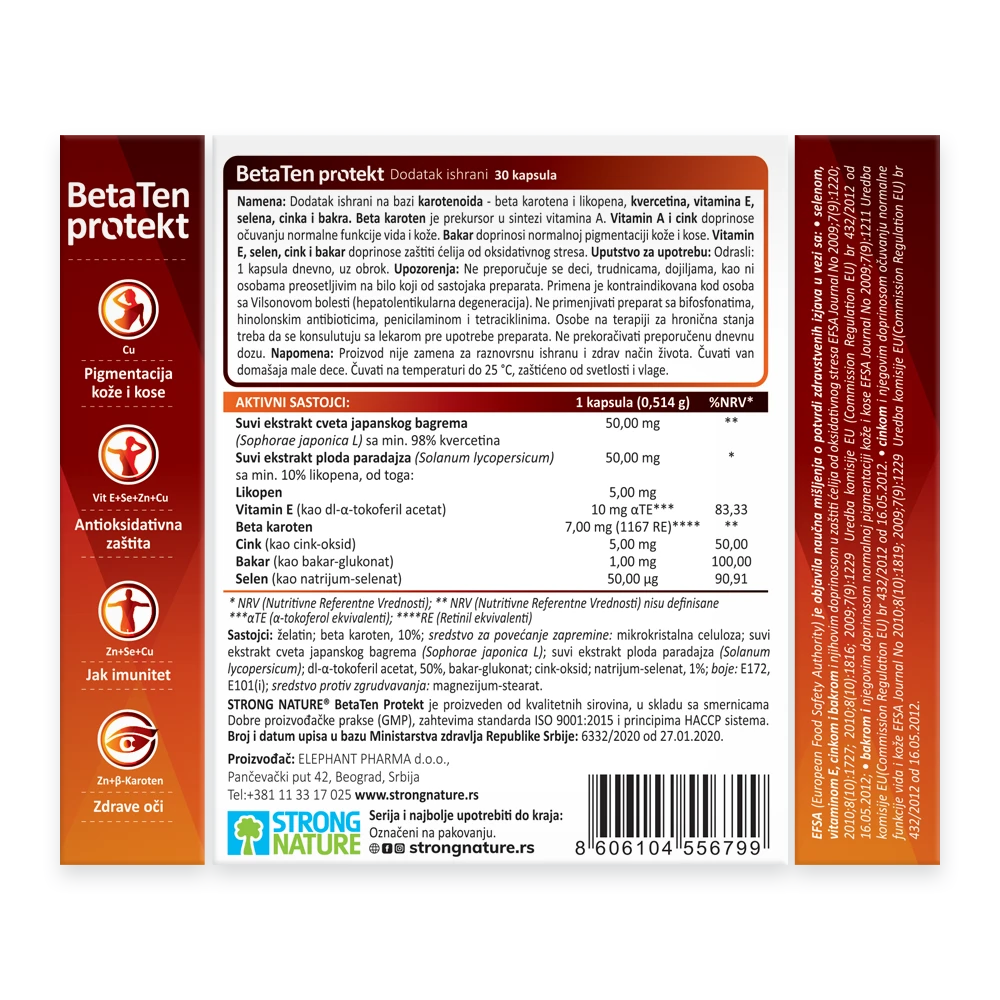 Strong Nature® <br />BetaTen protekt