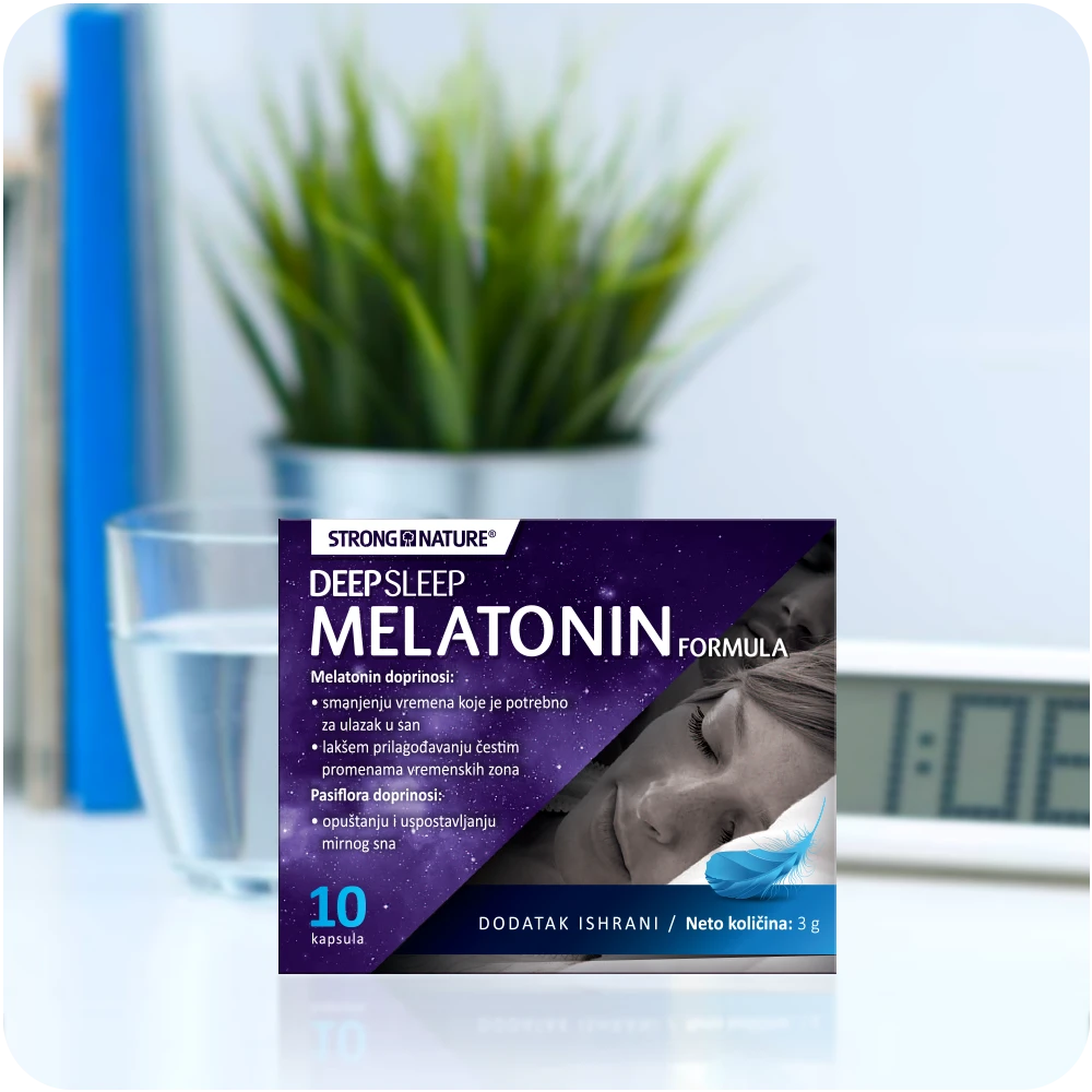 Strong Nature® <br />DeepSleep Melatonin formula 