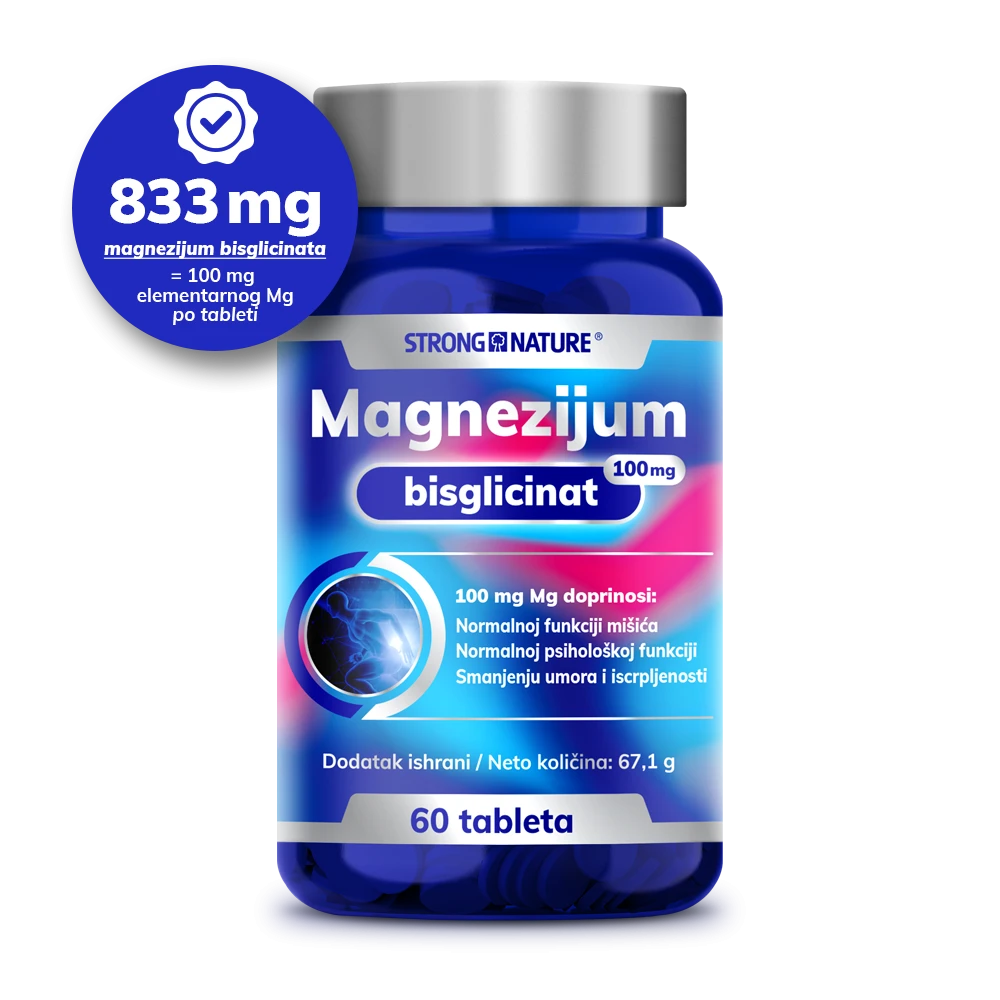 Strong Nature® <br />Magnezijum bisglicinat