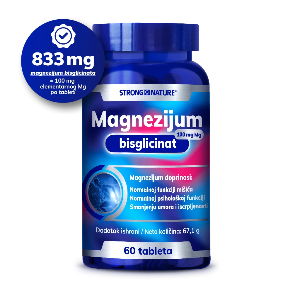 Strong Nature® <br />Magnezijum bisglicinat