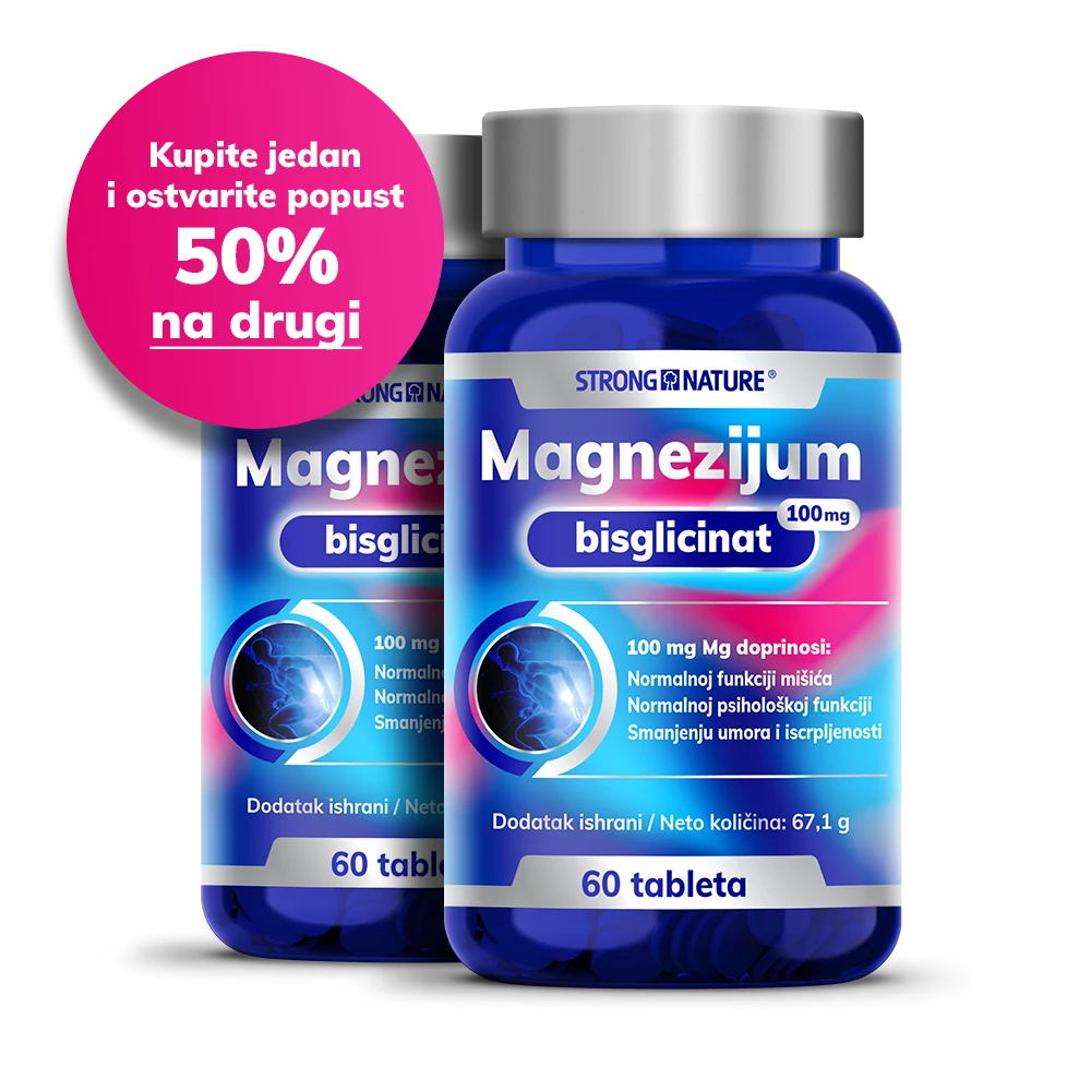 Strong Nature® <br />Magnezijum bisglicinat Paket