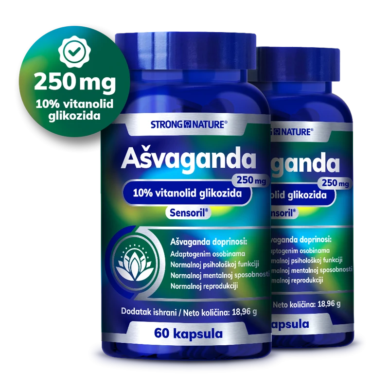 Strong Nature® <br />Paket Ašvaganda