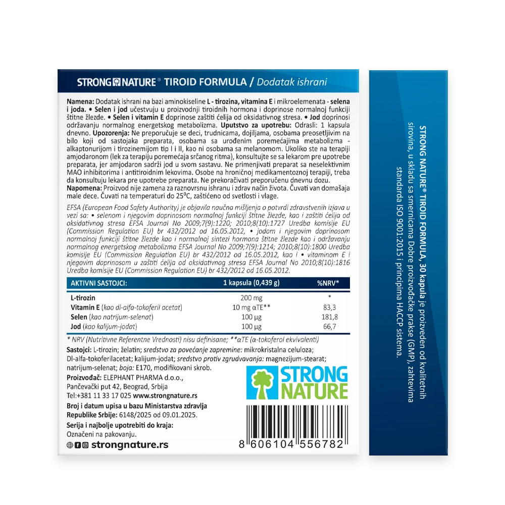 Strong Nature® <br />Tiroid formula