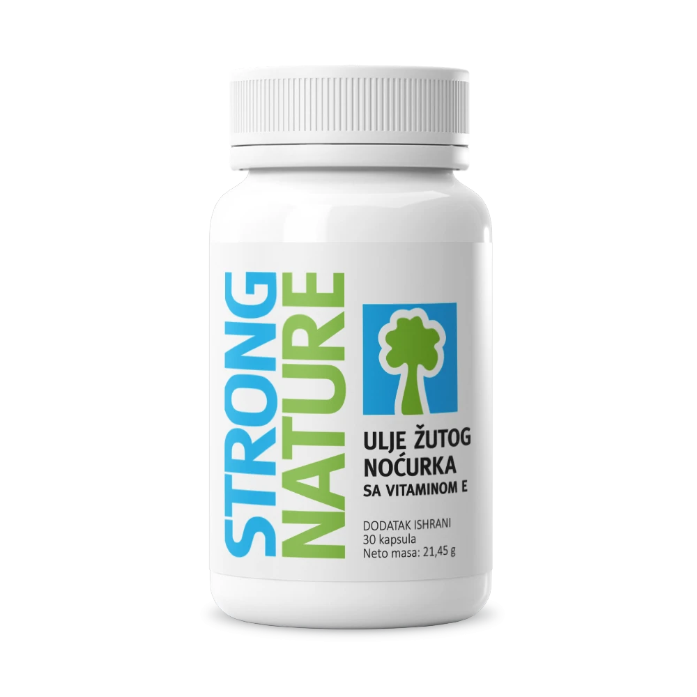 Strong Nature® <br />Evening Primrose Oil with Vitamin E