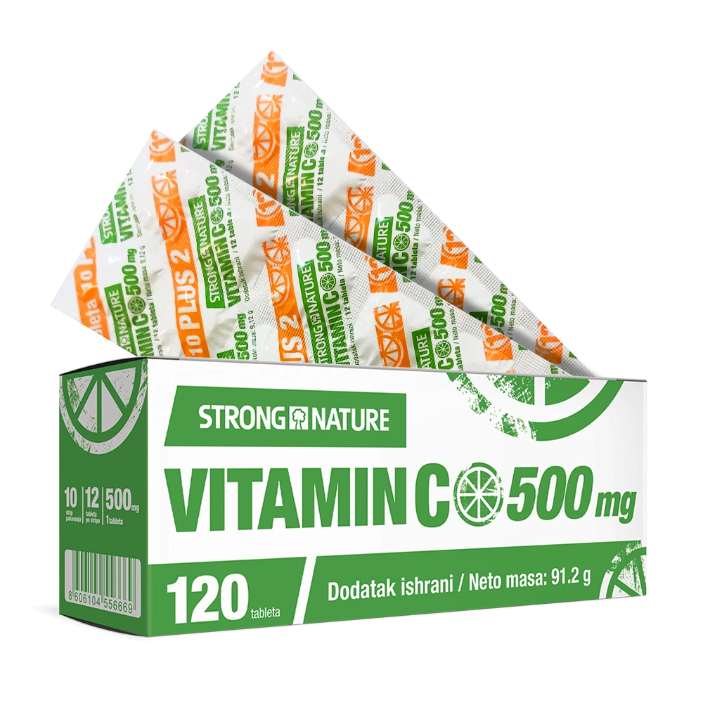 Strong Nature® <br />Vitamin C - strip pakovanje