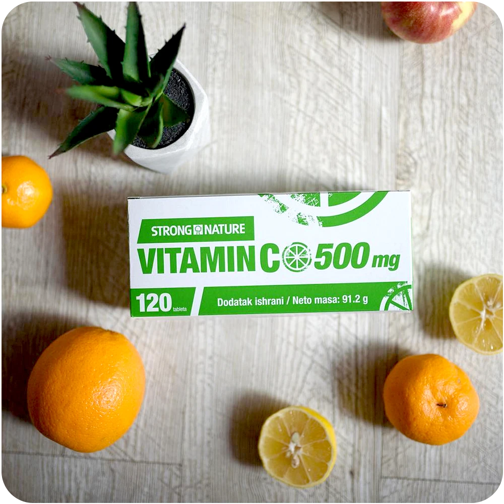 Strong Nature® <br />Vitamin C - strip pakovanje