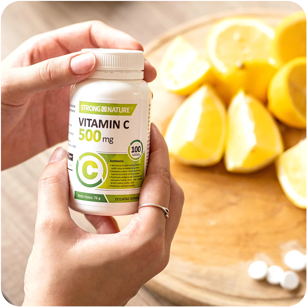 Strong Nature® <br />Vitamin C - tablete