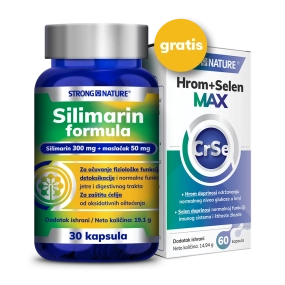 Silimarin formula + GRATIS Hrom+Selen MAX