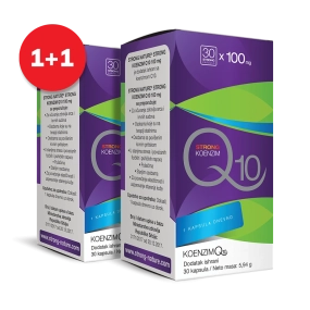 Strong Koenzim Q10, 100 mg - Paket 1+1