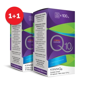 Strong Koenzim Q10, 100 mg - Paket 1+1 gratis