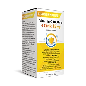 Vitamin C 1000 mg + Cink 15 mg
