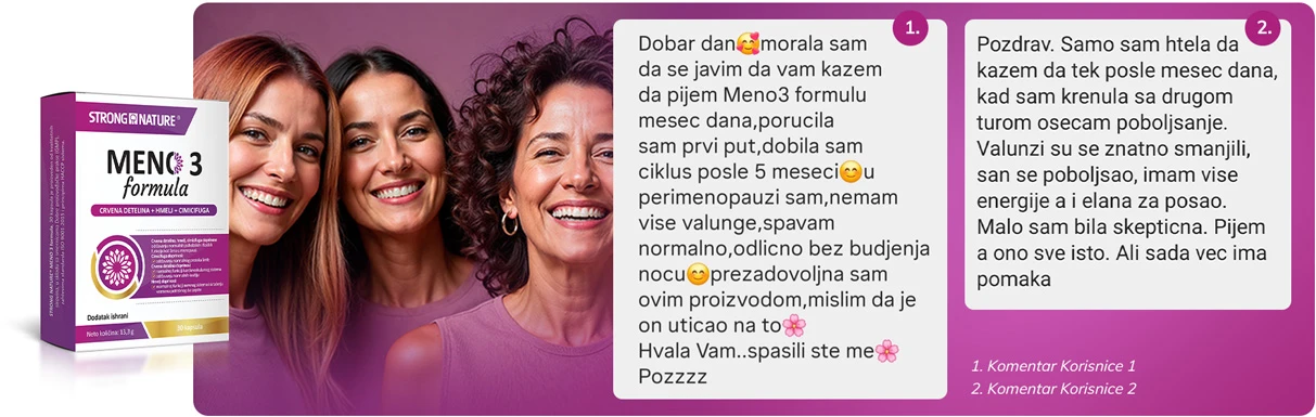 Iskustva zadovoljne korisnice meno 3 formule