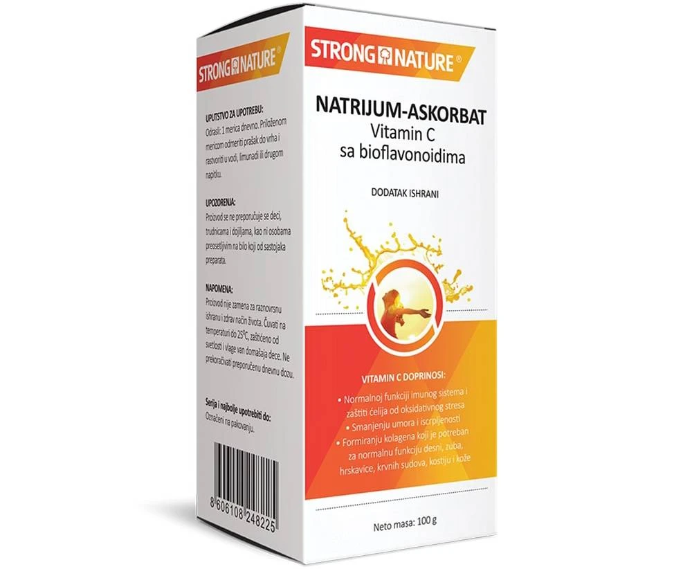 natrijum askorbat sa bioflavonoidima strong nature