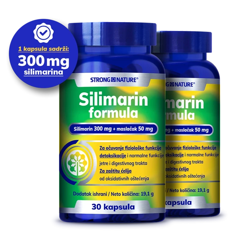 Silimarin kapsule od Strong Nature