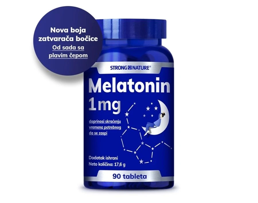 Stron Nature Melatonin 1 mg.