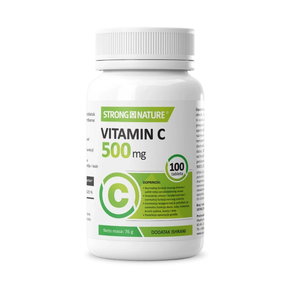 Strong nature vitamin c 500mg