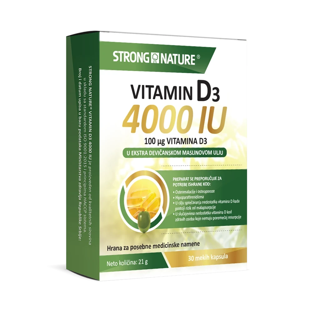 Strong nature vitamin d3